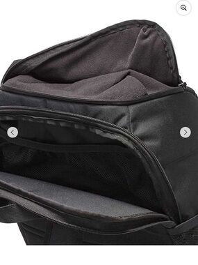 Jordan Black Kids' Backpack with Zip Compartments